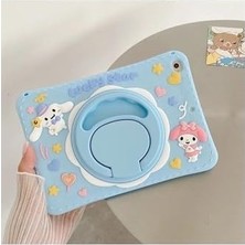 Mabelme Store Ipad 10.9 10. Nesil A16 2025 ile Uyumlu Lucky Star Mavi Çocuk Askılı Standlı Tablet Kılıfı, Lucky Mavi