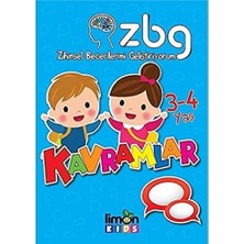 Mabelme Store Zihinsel Becerilerimi Geliştiriyorum 3-4 Yaş Kavramlar