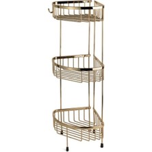 Mabelme Store Prime Banyo Duş Raf Sistemi Renk 647X196X250 mm