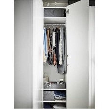 Mabelme Store Prime Çekmece Içi Bölmeli Kutu, Koyu Gri Renk 44X34X11 cm Takı-Kemer-Aksesuar Düzenleyici Organizer