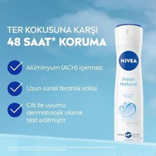Mabelme Store Kadın Sprey Deodorant Fresh Natural 150 Ml,ter Kokusuna Karşı 48 Saat Koruma,uzun Süren Ferahlık,okyanus Özleri Kokusu,alüminyum Içermez
