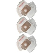 Mabelme Store Prime 30AD Kangru Kağıt KG120 ile Uyumlu S 6800 Süpürge Toz Torbası 30 Adet Kağıt