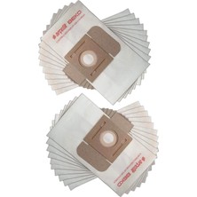 Mabelme Store Prime 20AD Kangru Kağıt KG52 ile Uyumlu S 6800 Süpürge Toz Torbası 20 Adet Kağıt