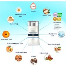 Mabelme Store Prime Yoğun Nemlendirici 3'lü Set Panthenol Yüz ve Vücut Kremi Cep, Çanta, Küçük Boy | Kuru ve Hassas Ciltlere - Organik Argan Yağı, Shea Butter Yağı
