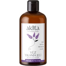 Akita Doğal Yüz Yıkama Jeli Lavanta 250mL
