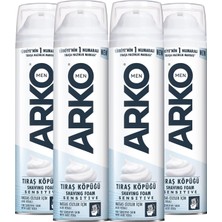 Men Sensitive Tıraş Köpüğü 4X200ML