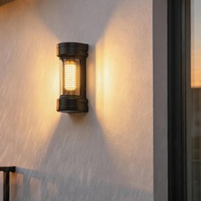 LED Duvar Lambası, Dış Mekan IP65 Su Geçirmez, Alüminyum, Duvar Aydınlatması, Modern, Yaratıcı Tasarım, Yukarı/aşağı Işınlar, Duvar Lambaları, Iç/dış