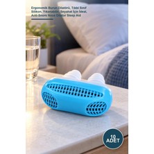 Yenilig 10 Adet Horlama Önleyici Rahat Uyku Aparatı – Ergonomik Burun Dilatörü, Tıbbi Sınıf Silikon, Yıkanabilir, Seyahat Için Ideal, Anti-Snore Nose Dilator Sleep Aid