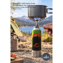 Yenilig 4 Adet Kamp Gazı Kartuşu – Taşınabilir Valfli Kamp Ocağı Uyumlu Metal Gaz Kartuşu, Camping Camp Gas Cartridge