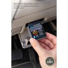Yenilig 2 Adet Arıza Tespit Cihazı – Bluetooth Obd2 Okuyucu Motor Hata Kodu Okuma ve Silme Canlı Veri Takibi Android Ios Uyumlu Oto Diagnostic Vehicle Scanner