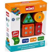 SAYICI Kids Eğitici Geometrik Şekiller Oyuncağı Soft Şekil Eşleştirme Oyunu Çocuk Gelişim Oyuncağı