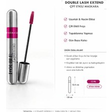Farmasi Double Lash Extend Çift Etkili Maskara 12 ml