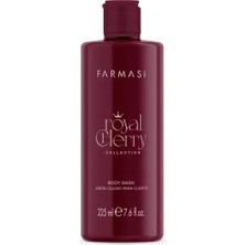Farmasi Royal Cherry Duş Jeli 225 ml | Meyvemsi Kiraz Kokulu Ipeksi Köpüklü Duş Jeli