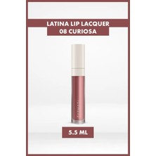 Farmasi Latina Besleyici & Kalıcı Parlak Likit Ruj | 08 Curiosa