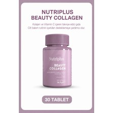 Farmasi Nutriplus Kolajen Tablet 30 Adet | C Vitamini ve Hyaluronik Asit Içeren Kolajen Takviyesi