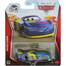 Cars 3 Tekli Karakter Araçlar Richie Gunzit - 20. Yıl Koleksiyonu Model Araba - DXV29