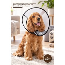 Yenilig 1 Adet Ayarlanabilir Koruyucu Yaka No:2 – Ayarlanabilir E-Collar Anti-Isırık Anti-Kaşıma Banyo Koruması Konforlu Estetik Hafif Dayanıklı Evcil Hayvan Kullanım