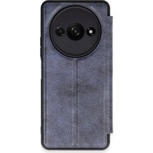 TeknoKapsül Redmi A3 4g Kılıf Flip Cover - Lacivert
