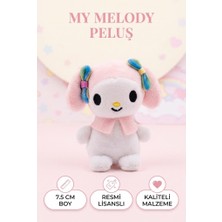 Farbu Oyuncak Gioc-Hi Prezio-Si Hello Kitty Peluş Serisi 7,5 cm Sevimli My Melody Eğlenceli Oyuncak