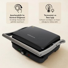 Conti CG-224 Tost Ye Tost ve Izgara Makinesi Antrasit