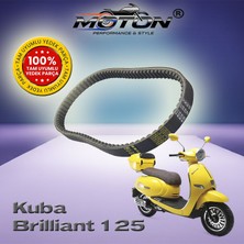 Moton Kuba Brilliant 125 Varyatör Kayışı - Dayanıklı Güçlendirilmiş Yapılı Tayland Üretimi