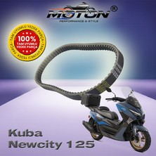Moton Kuba Newcity 125 Varyatör Kayışı - Dayanıklı Güçlendirilmiş Yapılı Tayland Üretimi