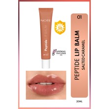 Peptide Lip Balm Spf 30 Nemlendirici ve Parlatıcı Dudak Balmı - 01 Salted Caramel - Kahverengi