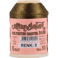 Pileli Store Altınbaşak Oya ve Dantel Ipi 20 gr - Royaleks - No: 008
