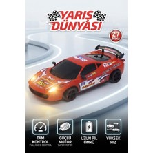 Farbu Oyuncak Ferrari Uzaktan Kumandalı Şarjlı 1:12 Ölçekli 5 Fonksiyonlu Gerçek Görünümlü Oyuncak Kırmızı Araba