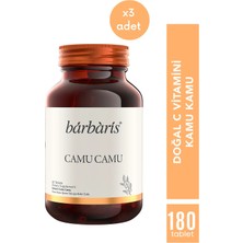 Barbaris Camu Camu 60 Tablets 3 Paket