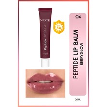 Peptide Lip Balm Spf 30 Nemlendirici ve Parlatıcı Renkli Dudak Balmı - 04 Berry Glow - Mor