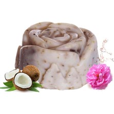 Akita Doğal Güllü Ve Hindistan Cevizli (Nemlendirici) Cilt Bakım Sabunu 100gr
