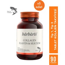 Barbaris Collagen Elastın & Sılıcıum 30 Tablets-3 Paket