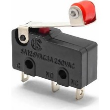 ARS Robotechnicals Makaralı Micro Switch Anahtar 5A 5A 250V