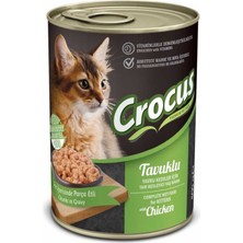 Crocus Yavru Kedi Tavuklu Yaş Mama 400GR
