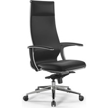 Atom Ofis Samurai Infinity S Siyah Yönetici Makam Koltuğu, Ergonomik Çelik Gövde, Ayarlanabilir, Iri