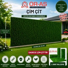 Ör-As Tel Örgü Çim Çit Örgü Telli Bahçe Çiti 100 cm x 10 mt
