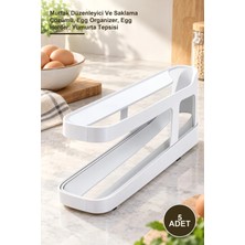 Yenilig 5 Adet Yumurta Organizeri – Mutfak Düzenleyici ve Saklama Çözümü, Egg Organizer, Egg Holder, Yumurta Tepsisi