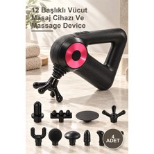Yenilig 4 Adet Masaj Aleti – 12 Başlıklı Vücut Masaj Cihazı ve Massage Device