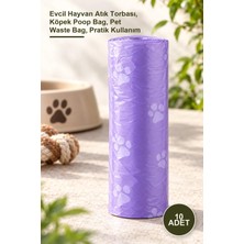 Yenilig 10 Adet Kaka Poşeti – Evcil Hayvan Atık Torbası, Köpek Poop Bag, Pet Waste Bag, Pratik Kullanım