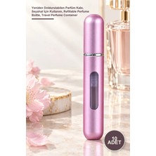 Yenilig 10 Adet Doldurulabilir Parfüm Şişesi – Yeniden Doldurulabilen Parfüm Kabı, Seyahat Için Kullanım, Refillable Perfume Bottle, Travel Perfume Container