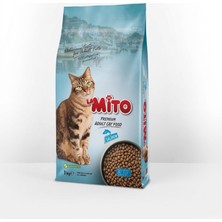 Mito Somonlu Balıklı Yetişkin Kedi Maması 1 kg