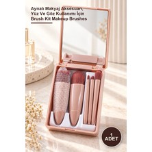 Yenilig 1 Adet Makyaj Fırça Seti – Aynalı Makyaj Aksesuarı, Yüz ve Göz Kullanımı Için Brush Kit Makeup Brushes