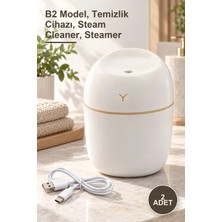 Yenilig 2 Adet Buhar Makinesi – B2 Model, Temizlik Cihazı, Steam Cleaner, Steamer