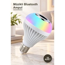 Yenilig 10 Adet Müzikli Bluetooth Ampul