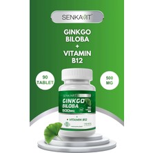 Senkavit Ginkgo Biloba 500 Mg + Vitamin B12 90 Tablet