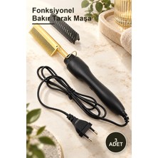 Yenilig 3 Adet Fonksiyonel Bakır Tarak Maşa