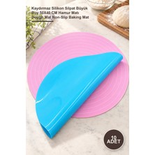 Yenilig 10 Adet Hamur Açma Matı – Kaydırmaz Silikon Silpat Büyük Boy 50X40 cm Hamur Matı Dough Mat Non-Slip Baking Mat