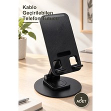 Yenilig 2 Adet Kablo Geçirilebilen Telefon Tutucu