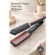 Yenilig 4 Adet Seramik Yüzey Tost Saç Makinesi